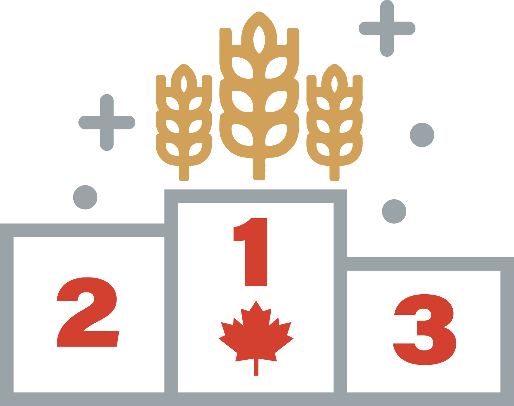 Sport Podium Wheat